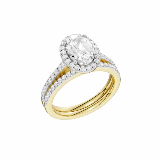 Zyanta Ring | Oval Cut