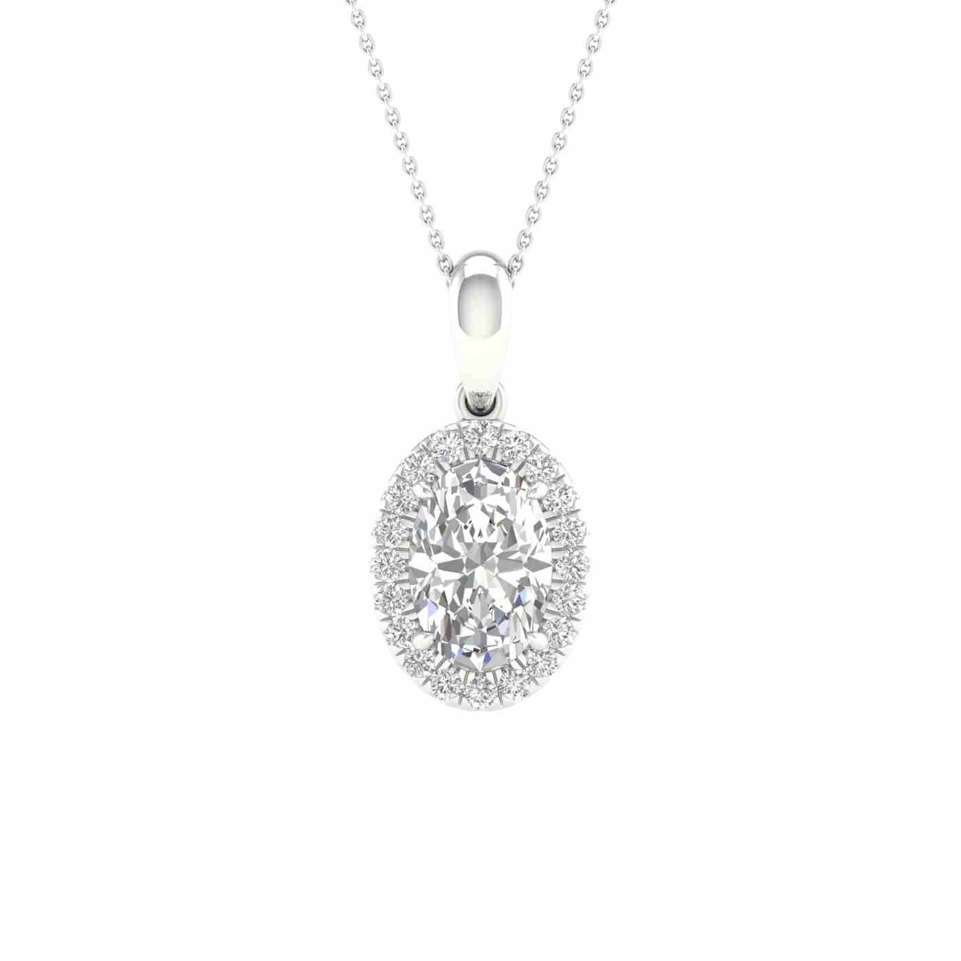 Elysane Pendant | Oval Cut