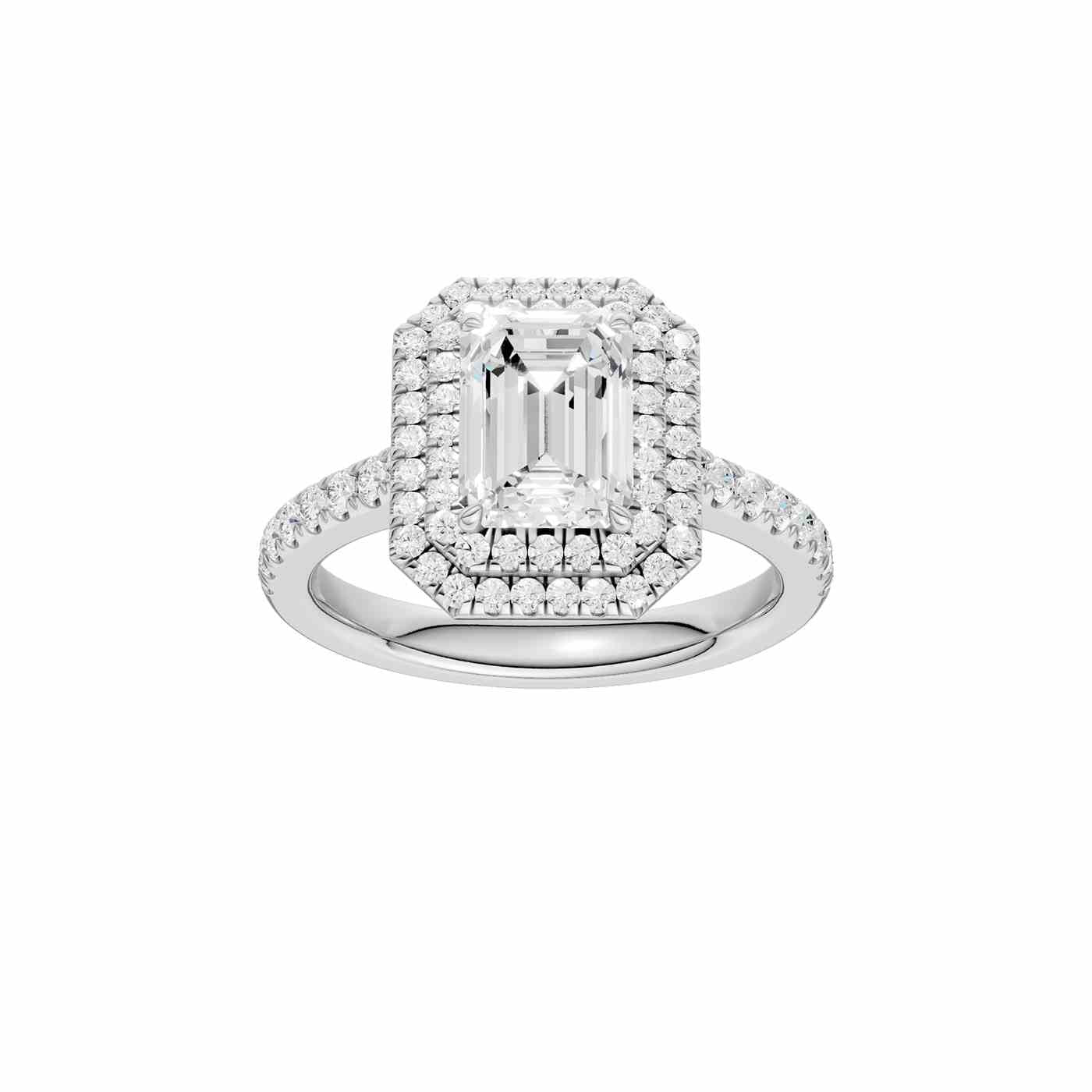 Aurevè Ring | Emerald Cut