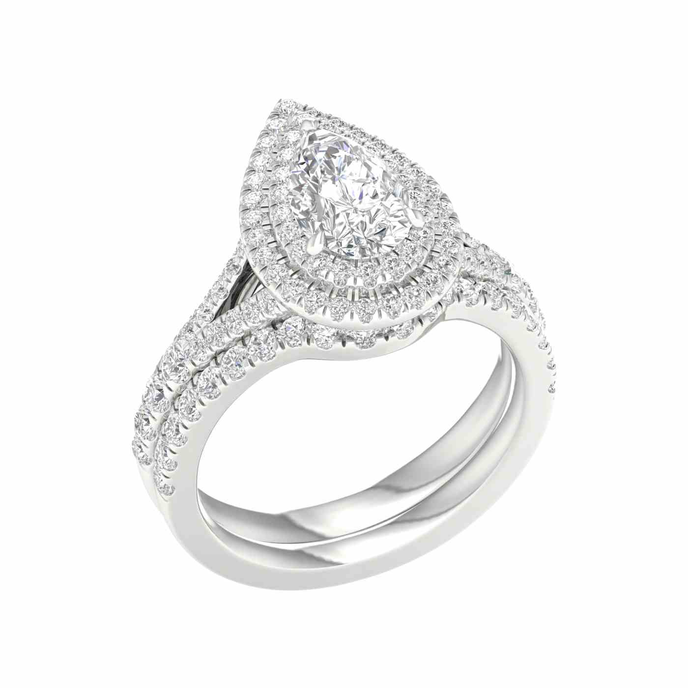 Bellavue Ring | Pear Cut