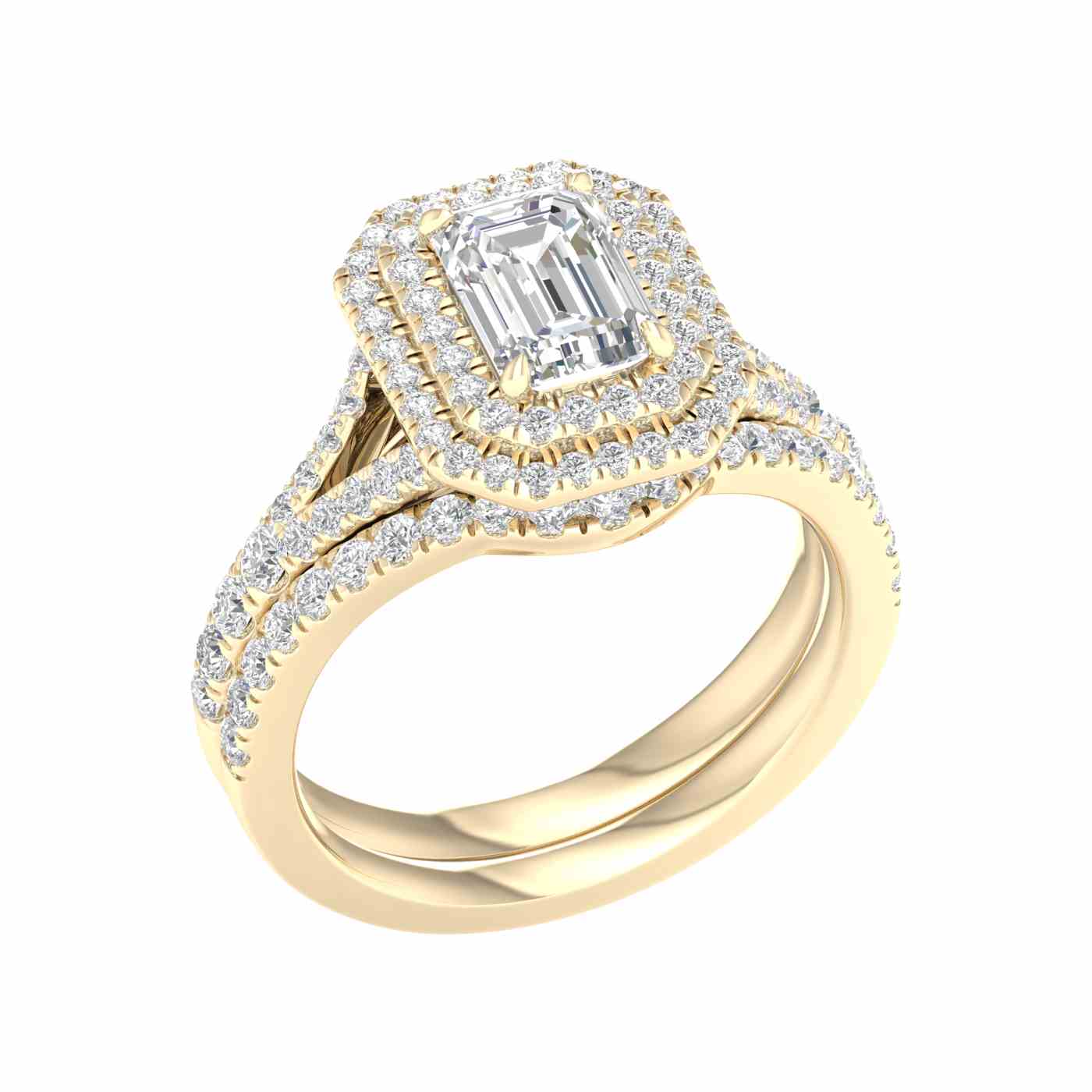 Bellavue Ring | Radiant Cut