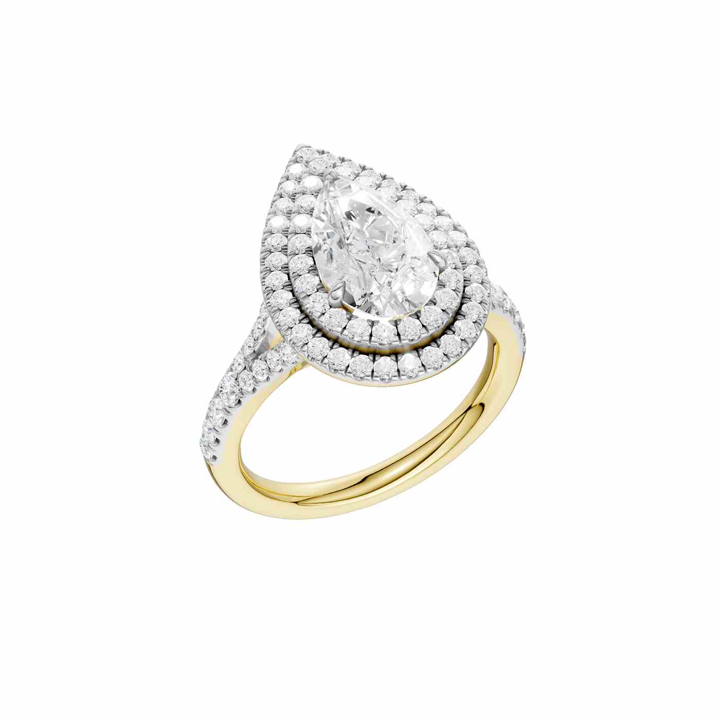 Brillara Ring | Pear Cut