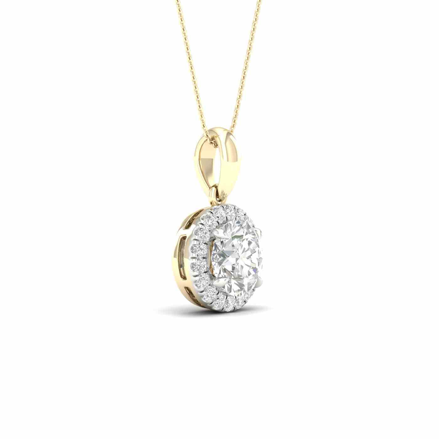 Elysane Pendant | Round Cut