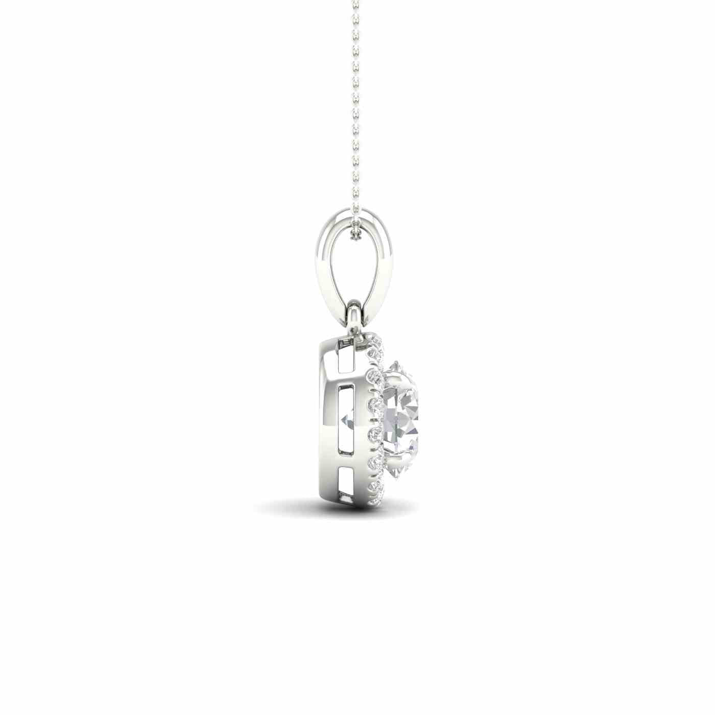 Elysane Pendant | Round Cut