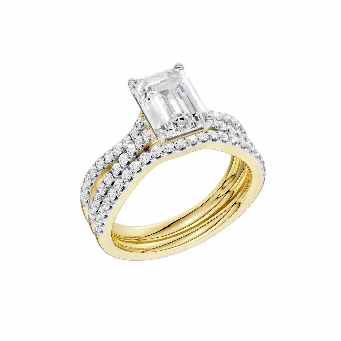 Calista Ring | Emerald Cut