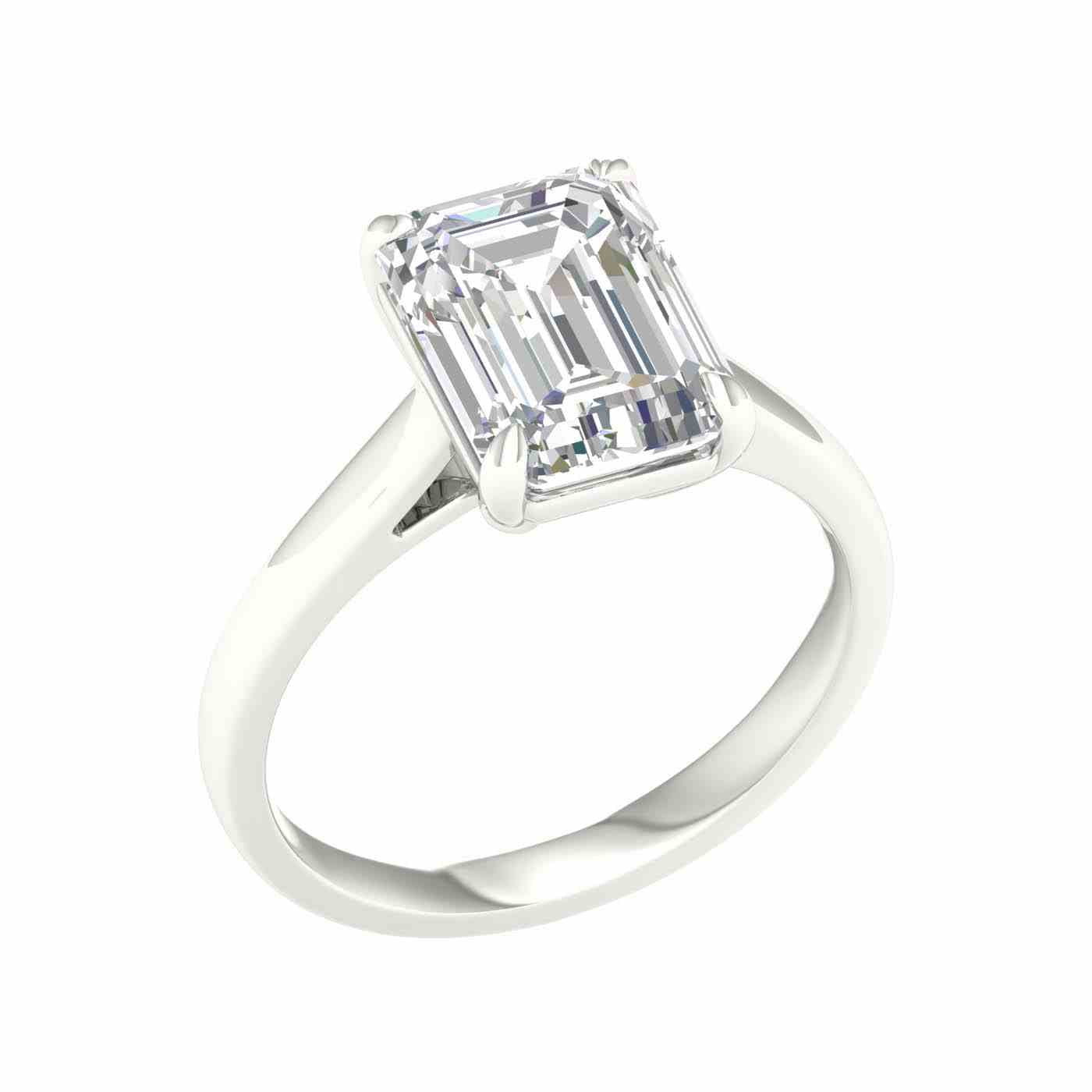 Aureza Ring | Emerald Cut