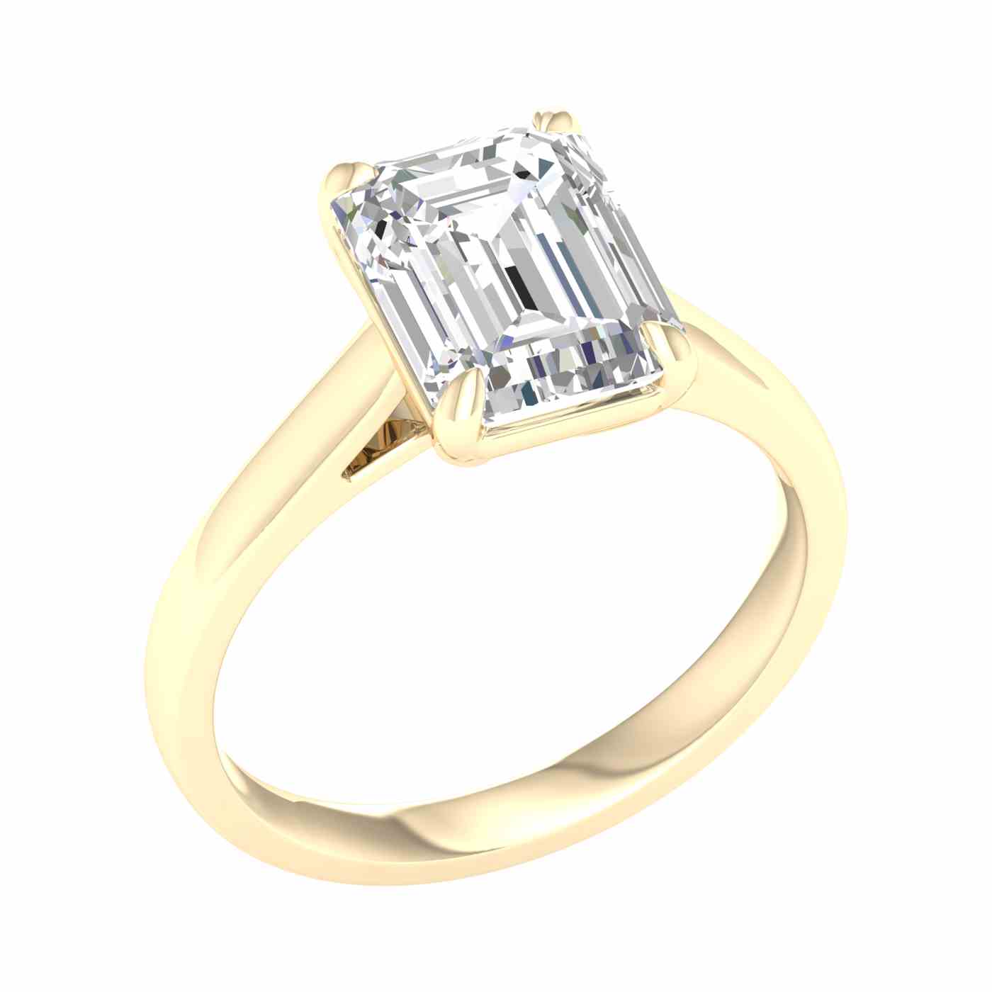 Estellea Ring | Emerald Cut
