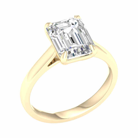 Estellea Ring | Emerald Cut