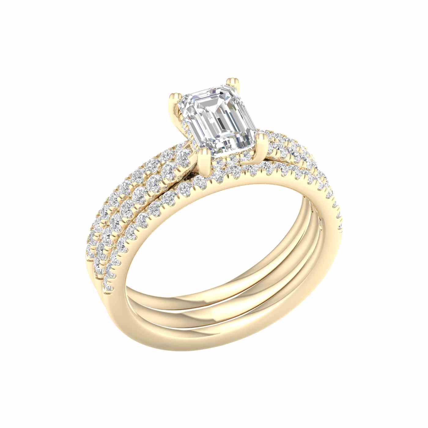 Amara Ring | Emerald Cut