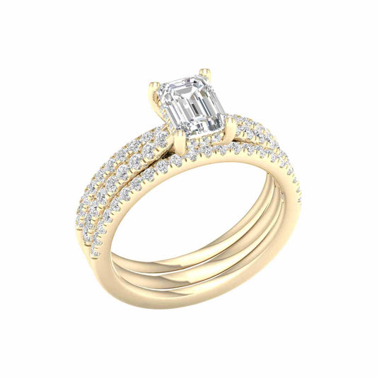 Amara Ring | Emerald Cut