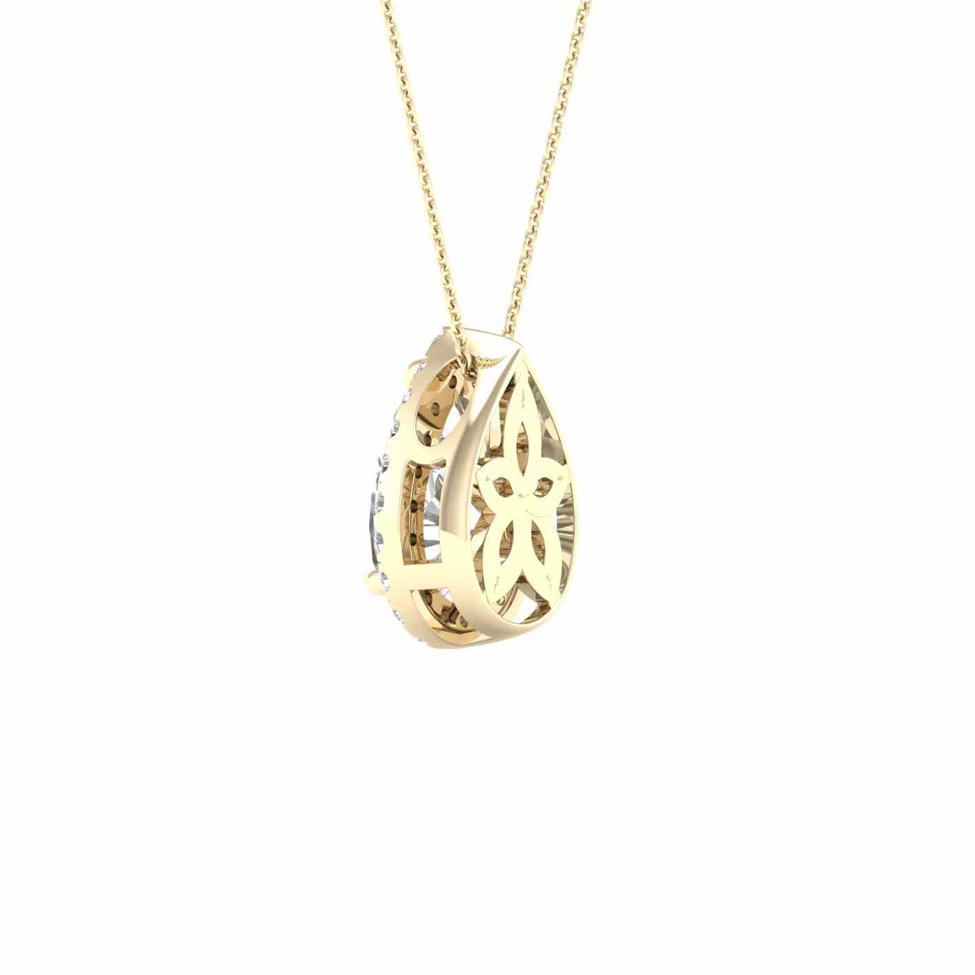 Celestri Pendant | Pear Cut