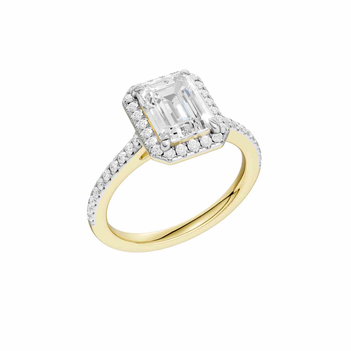 Astarra Ring | Emerald Cut