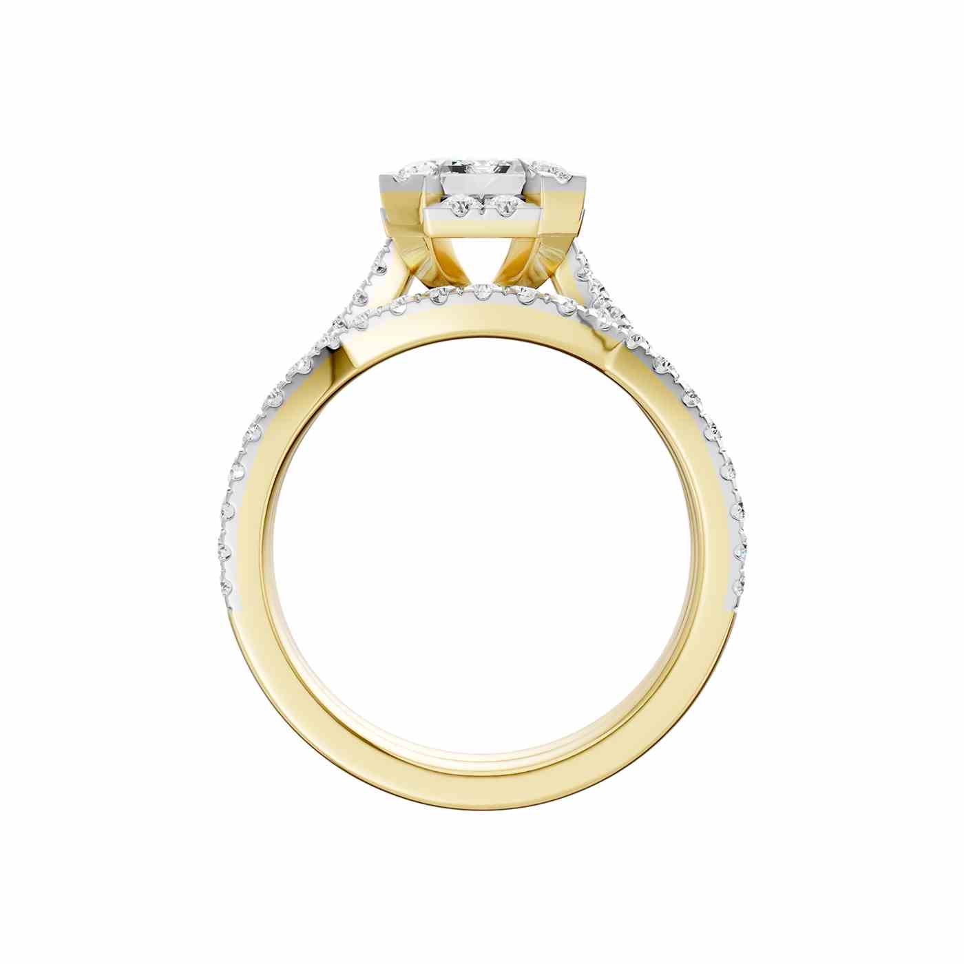 Bellavue Ring | Emerald Cut