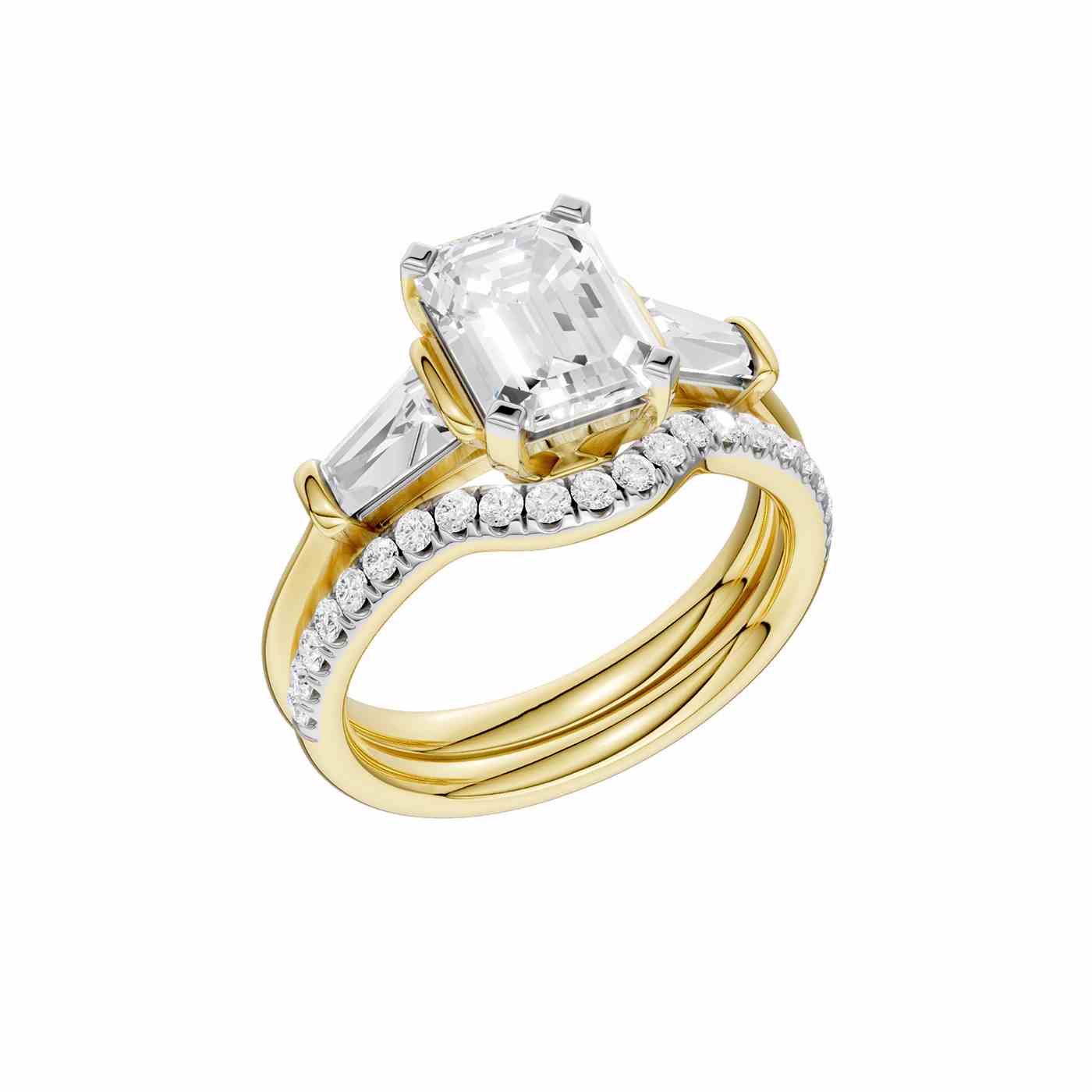 Radiévo Ring | Emerald Cut