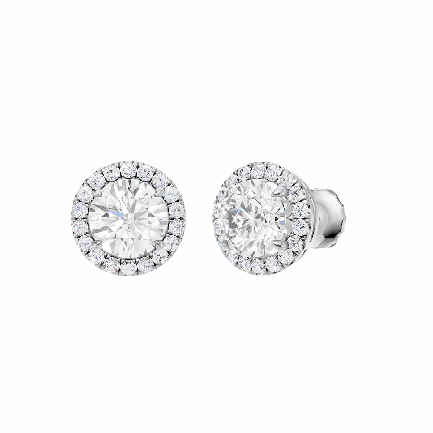 Velisse Earring | Round Cut