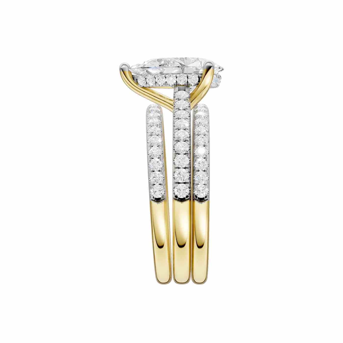 Calista Ring | Pear Cut