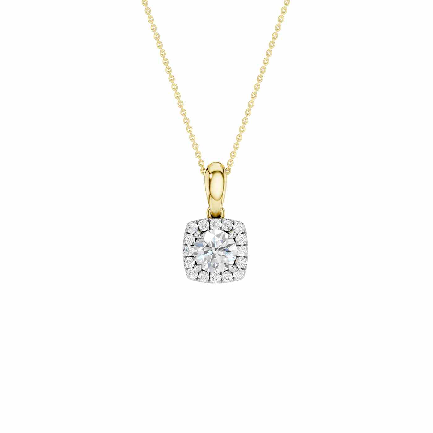 Elysane Pendant | Round Cut