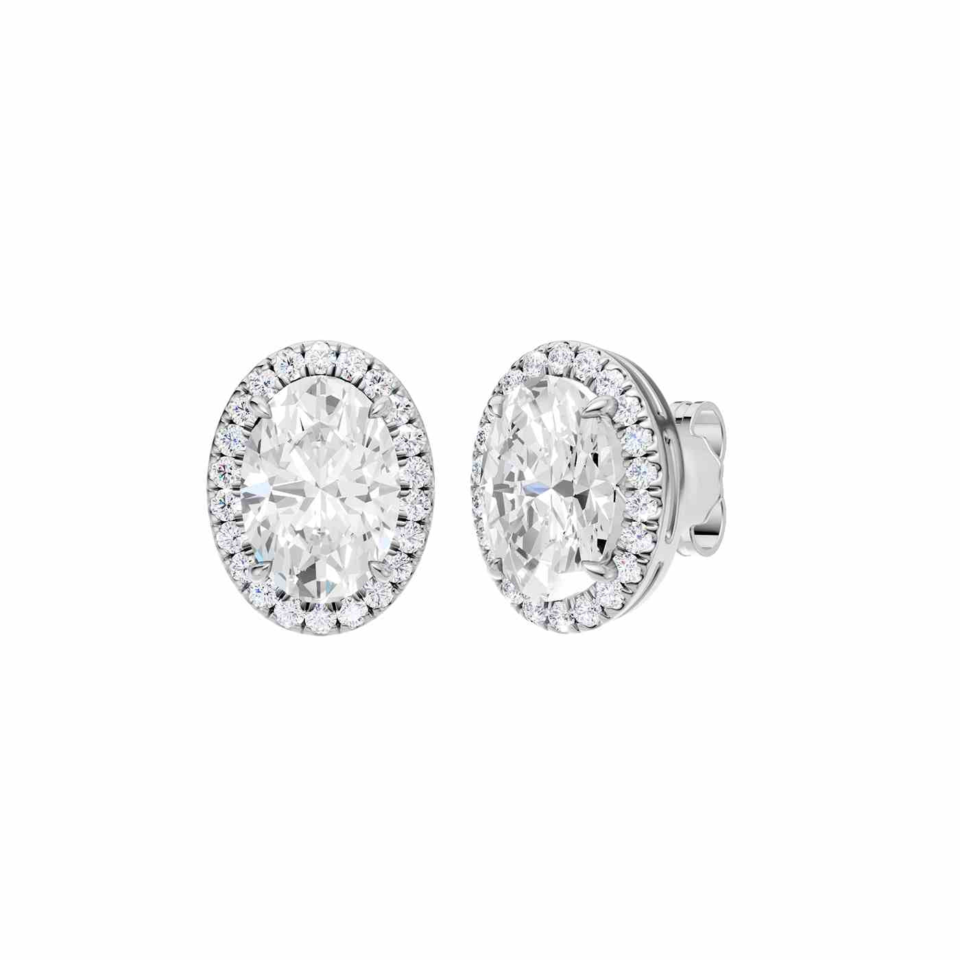 Alurea Earring | Oval Cut