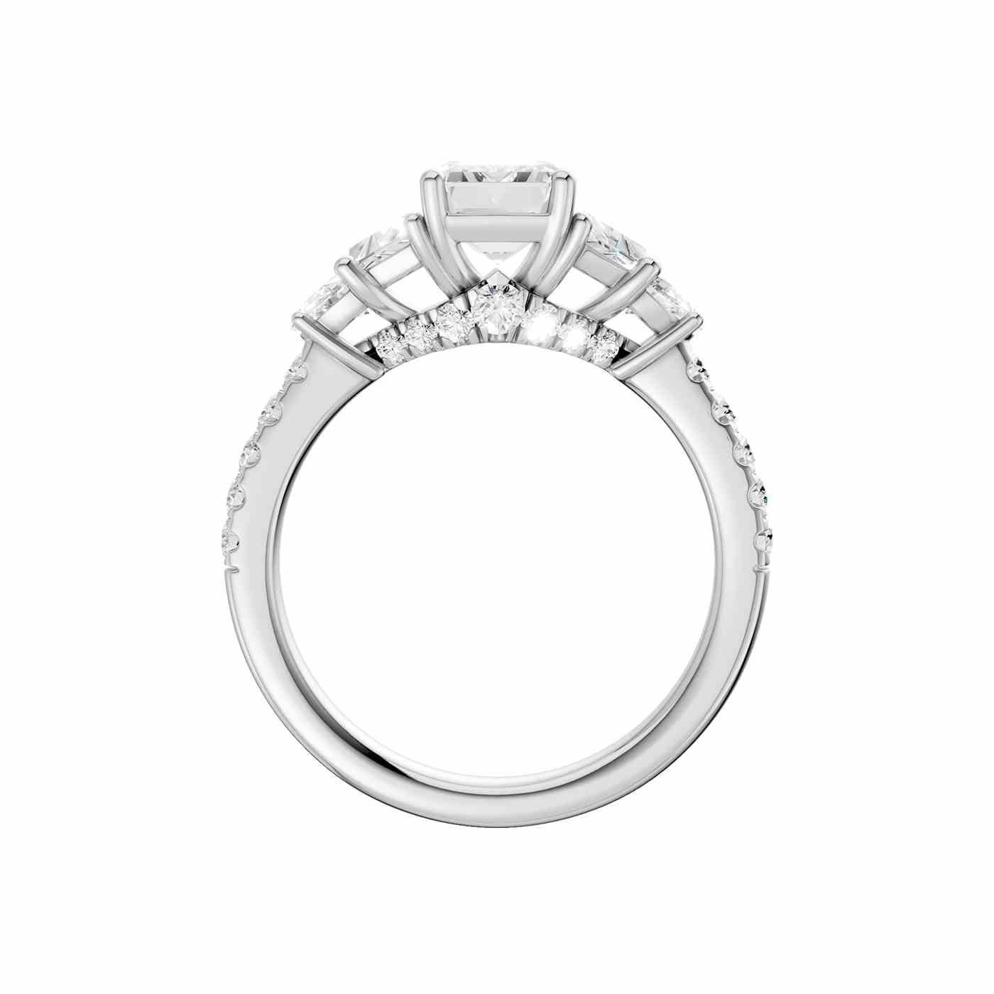 Celestra Ring | Emerald Cut