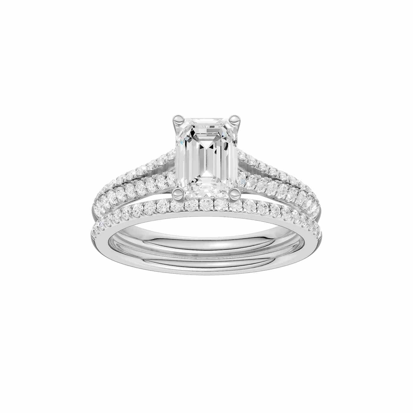 Calista Ring | Emerald Cut