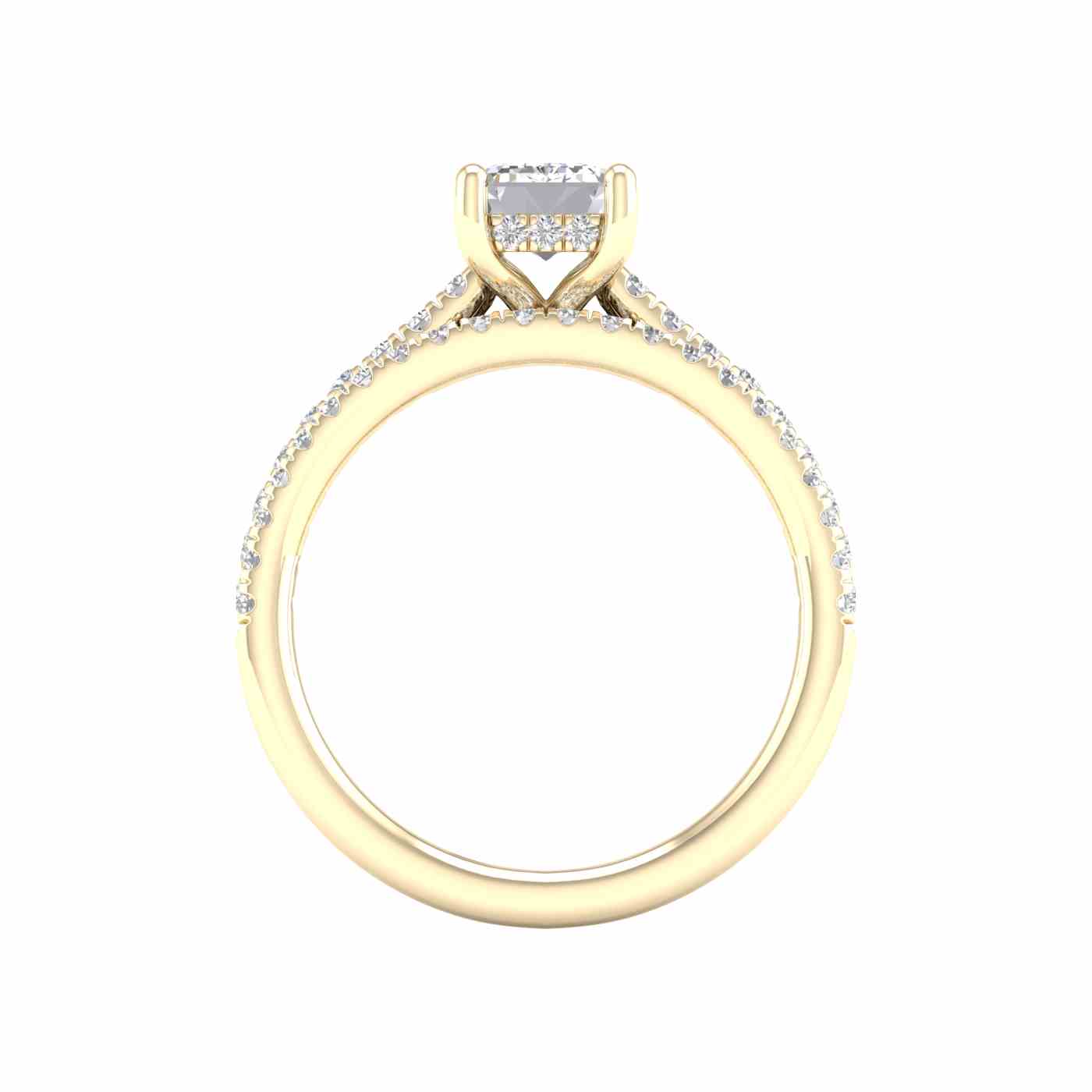Amara Ring | Emerald Cut