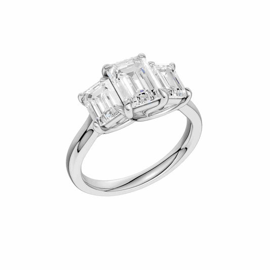 Vesperra Ring | Emerald Cut