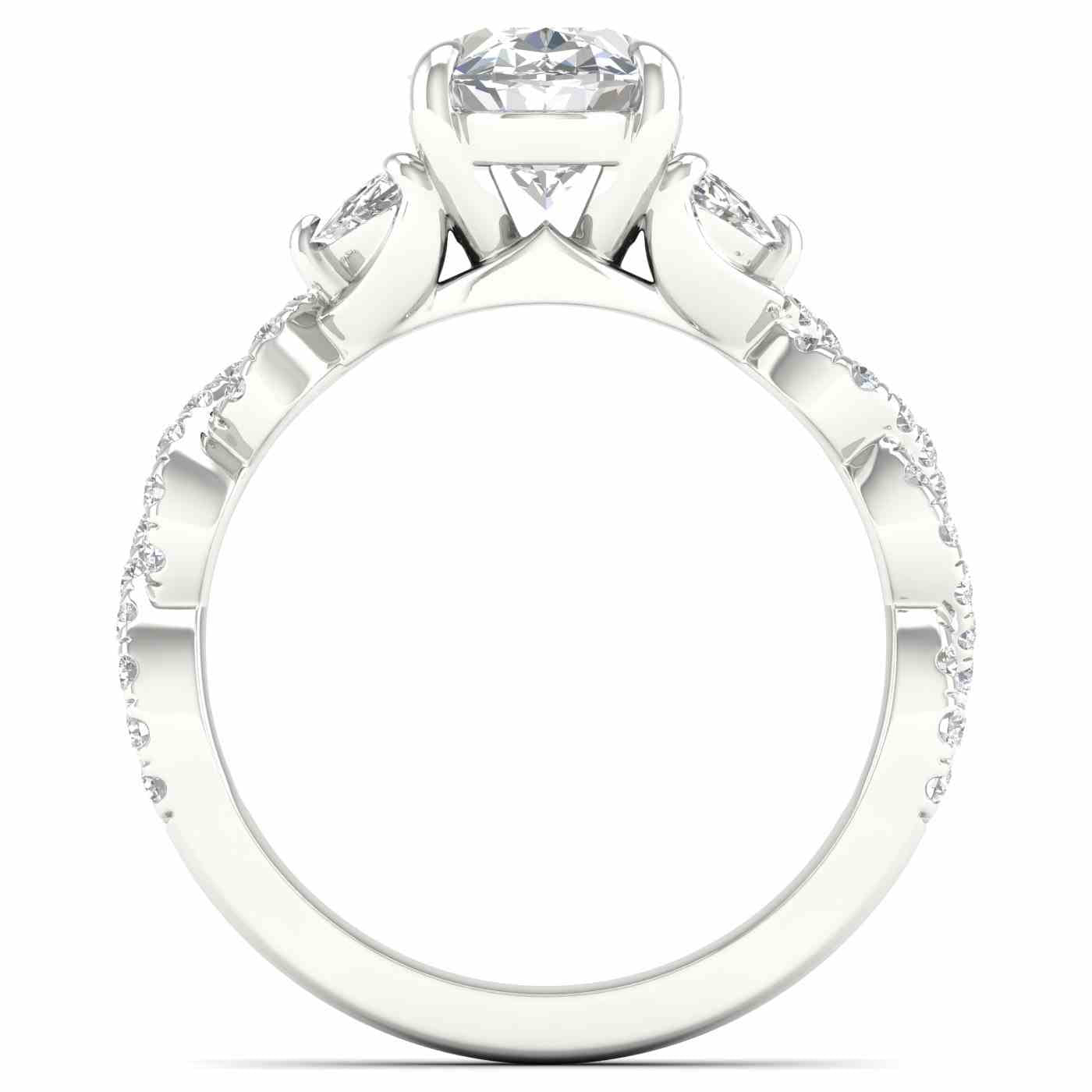 Zariel Ring | Half Moon Cut