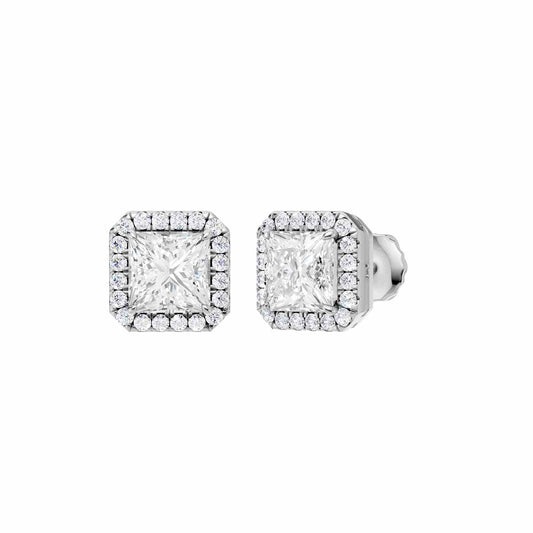 Elance Earring | Princess Cut