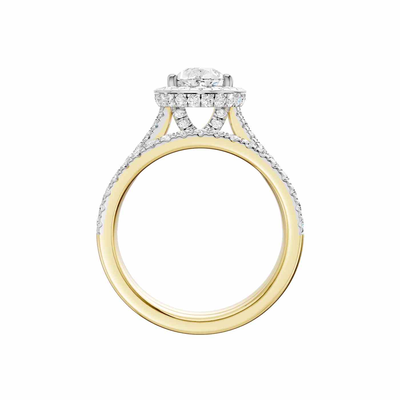 Zanthea Ring | Pear Cut