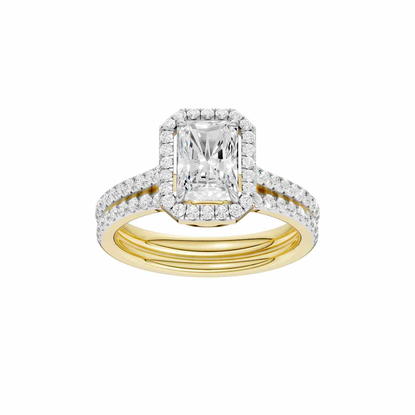 Bellavue Ring | Radiant Cut