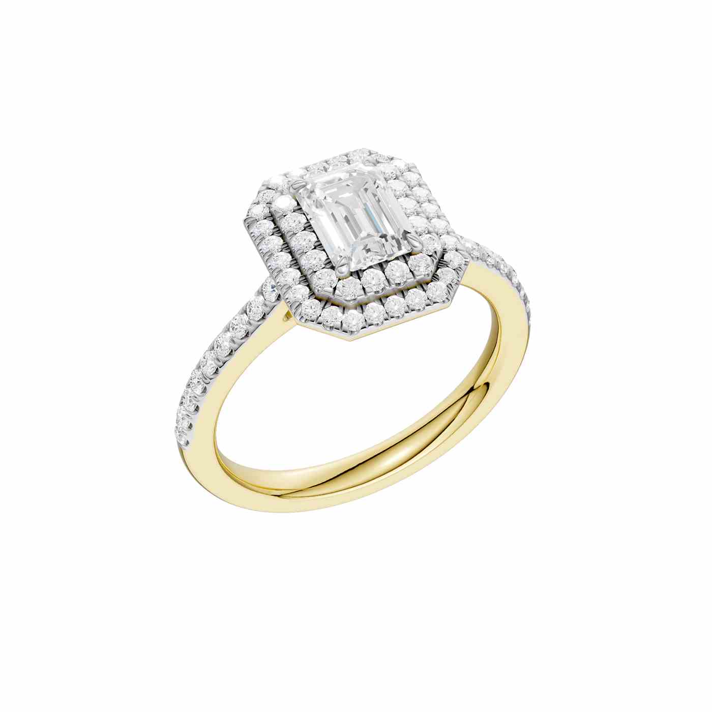 Aurevè Ring | Emerald Cut
