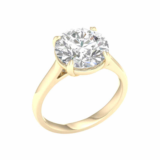 Aureza Ring | Round Cut