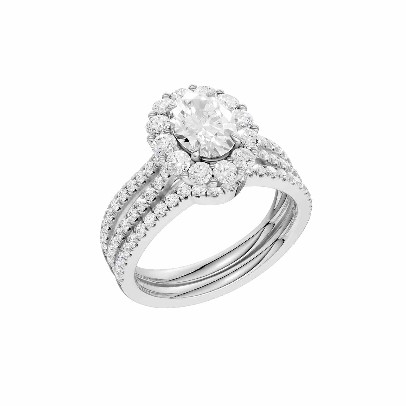 Bellavue Ring | Oval Cut