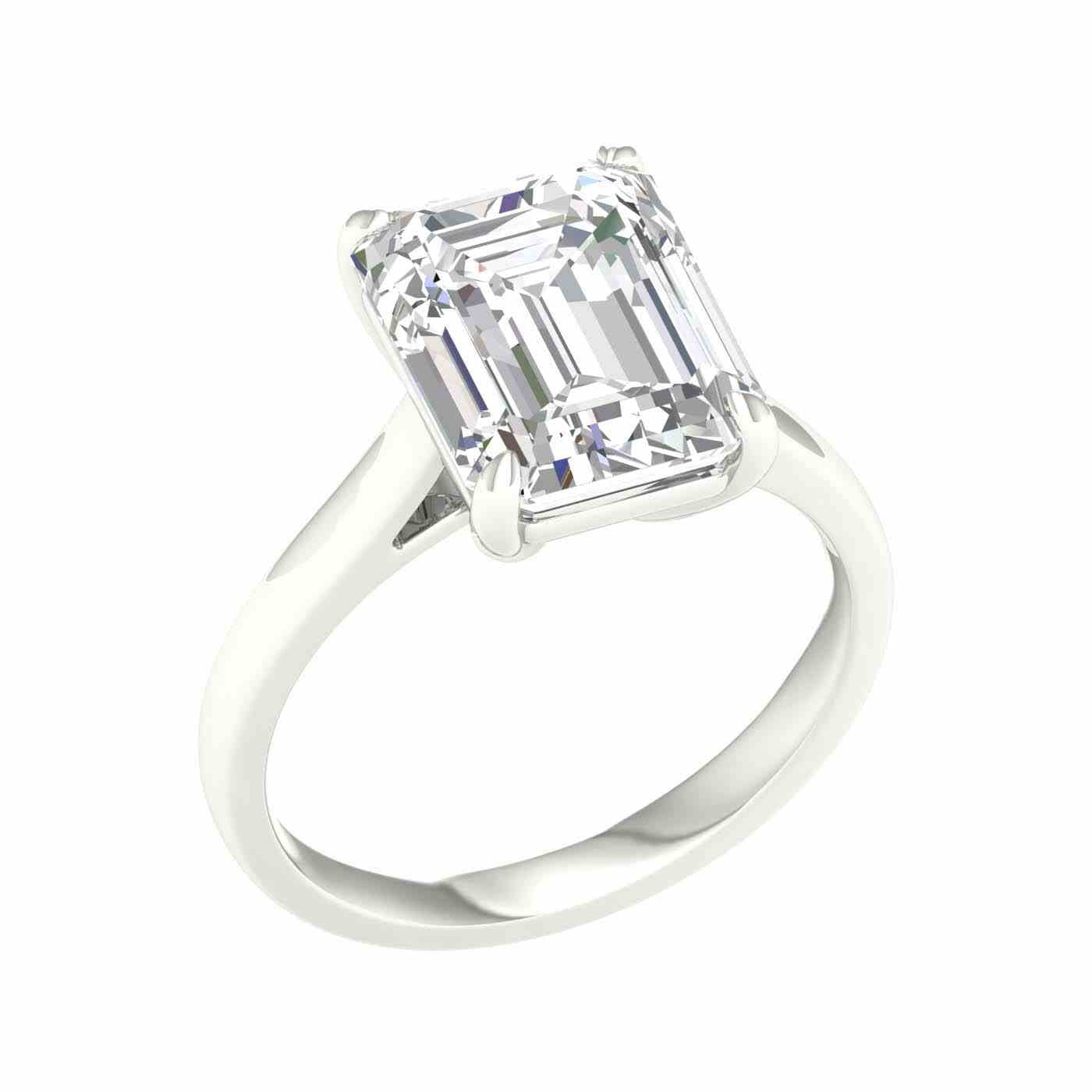 Aureza Ring | Emerald Cut