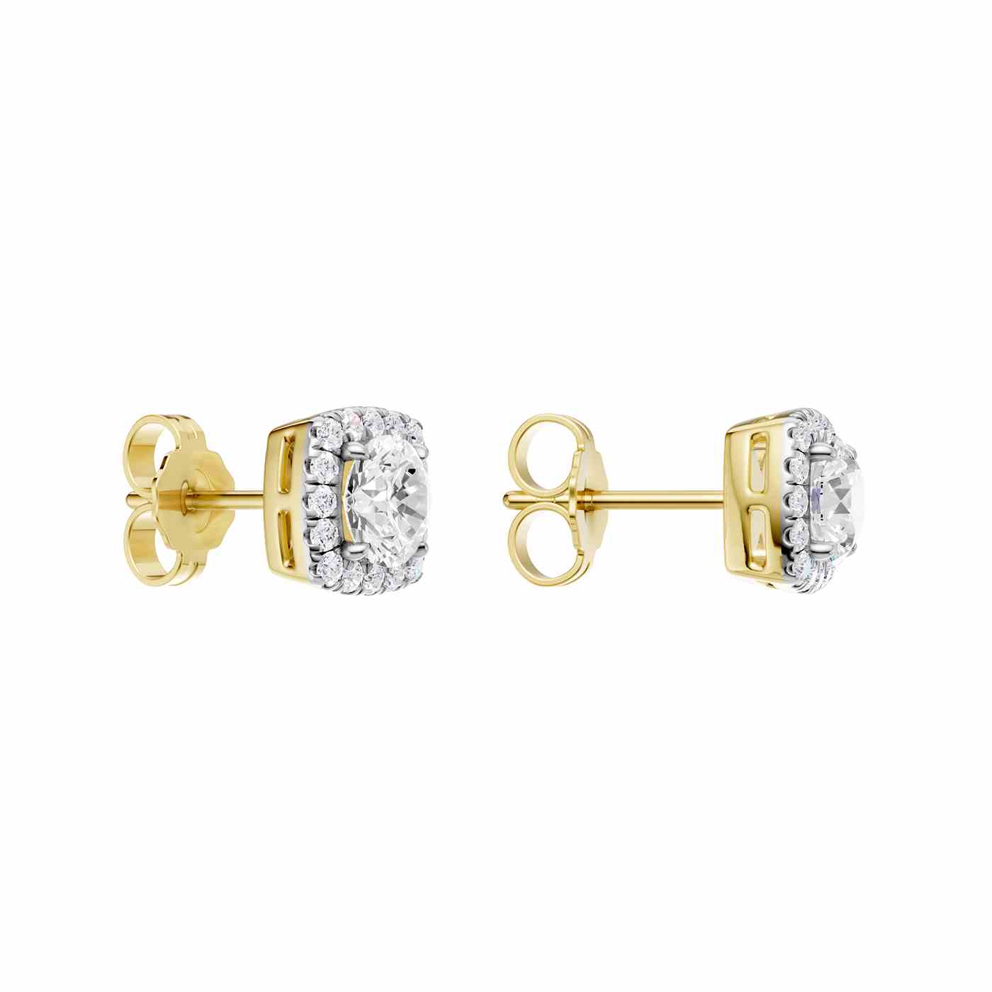Elysia Earring | Round Cut