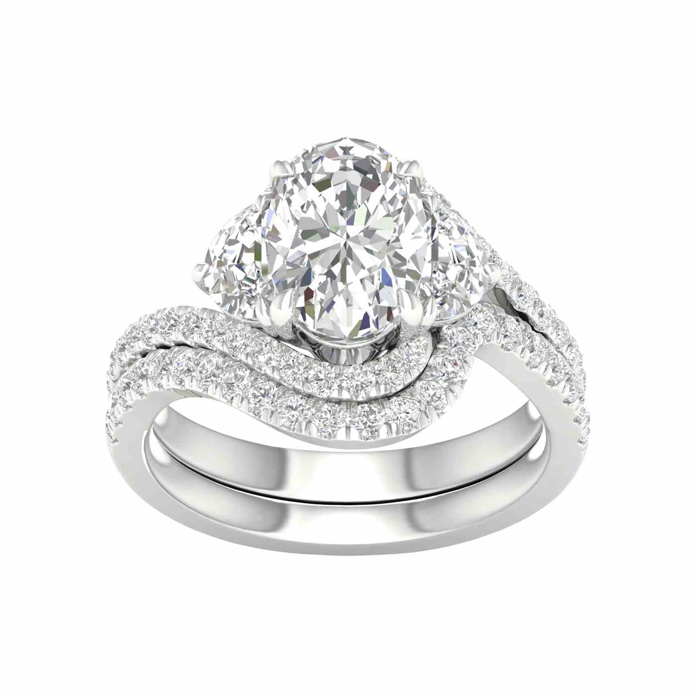 Radiévo Ring | Half Moon Cut