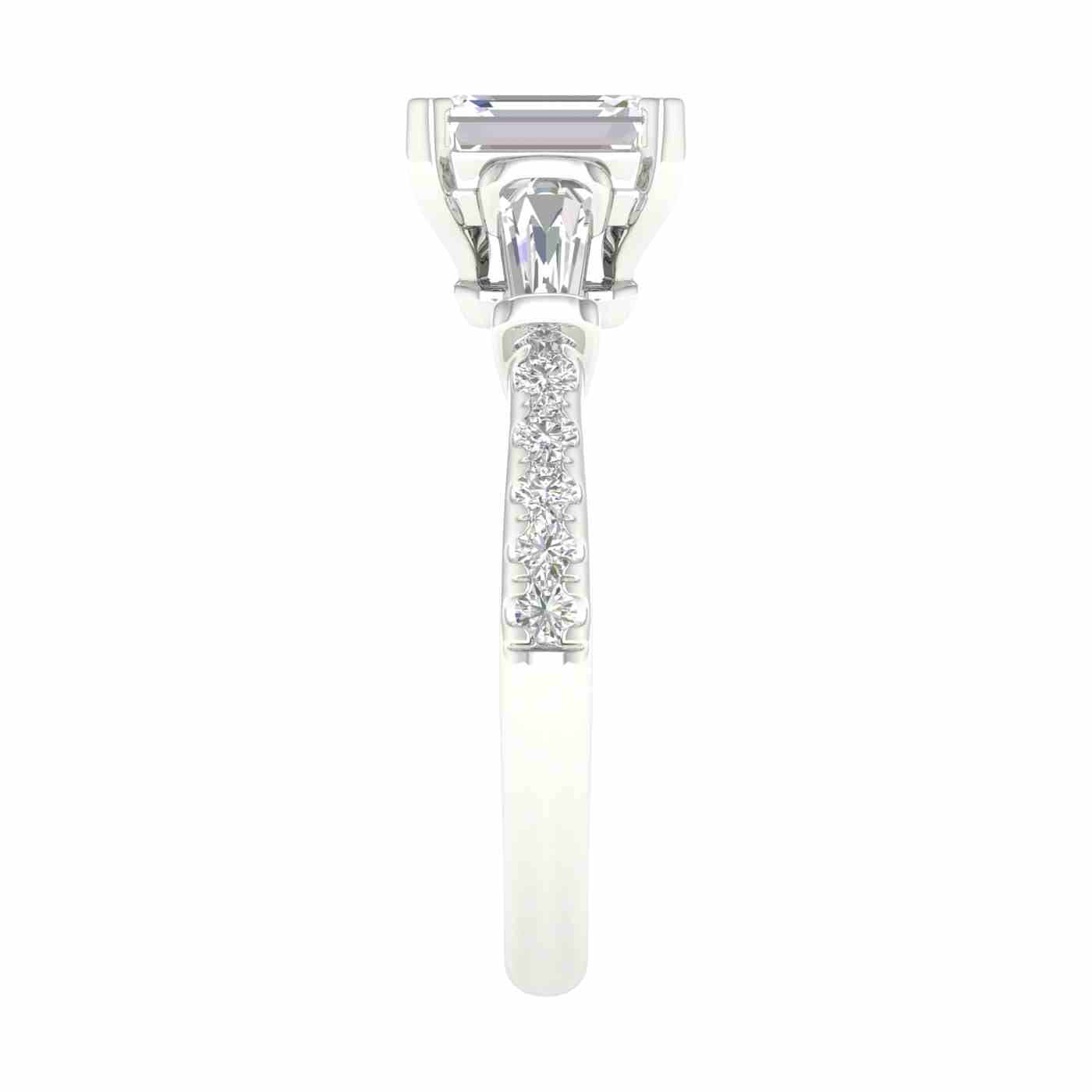 Aureline Ring | Emerald Cut