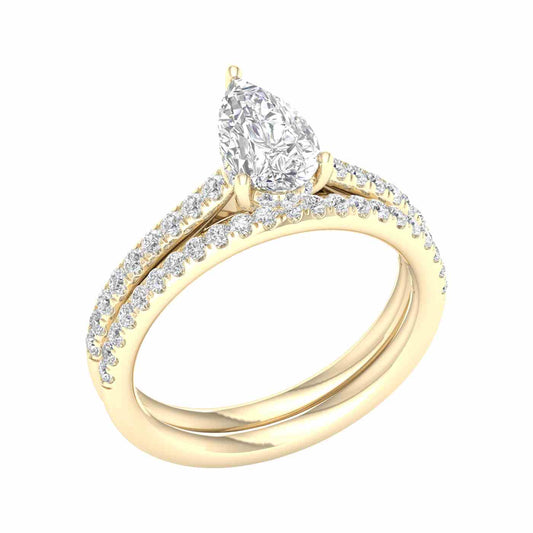 Calista Ring | Pear Cut