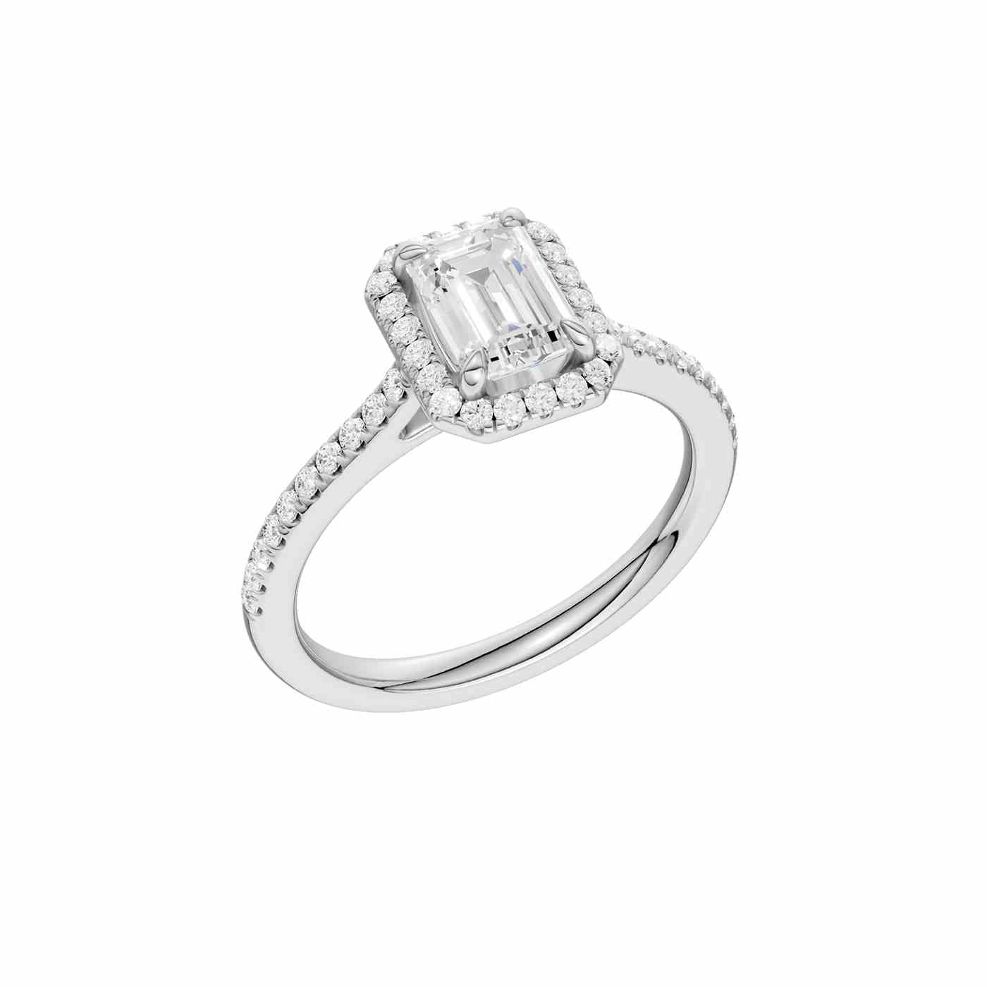 Radianté Ring | Emerald Cut