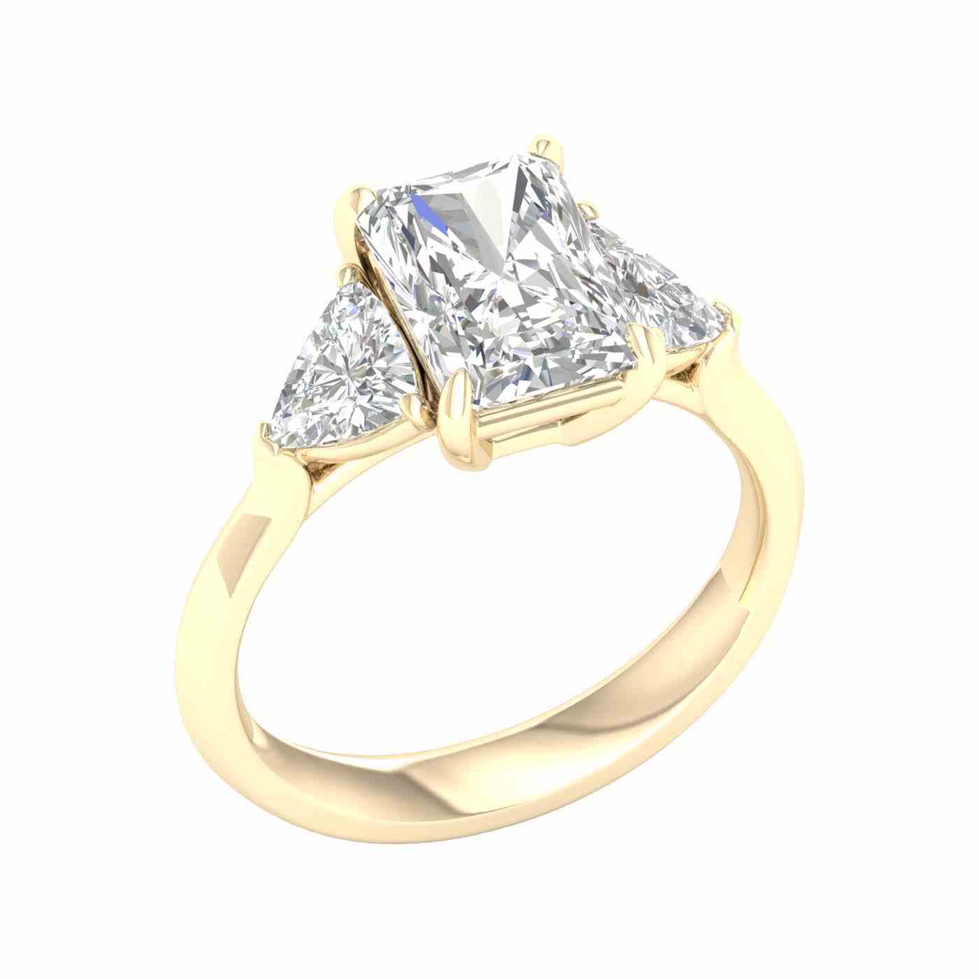 Zaffire Ring | Radiant Cut