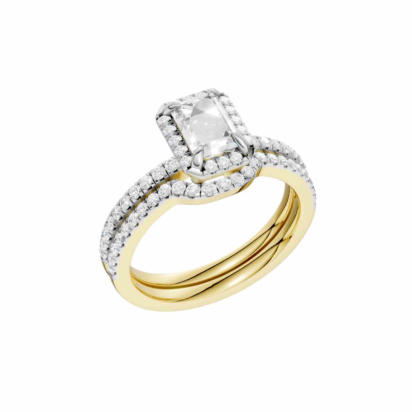 Aurelleux Ring | Emerald Cut