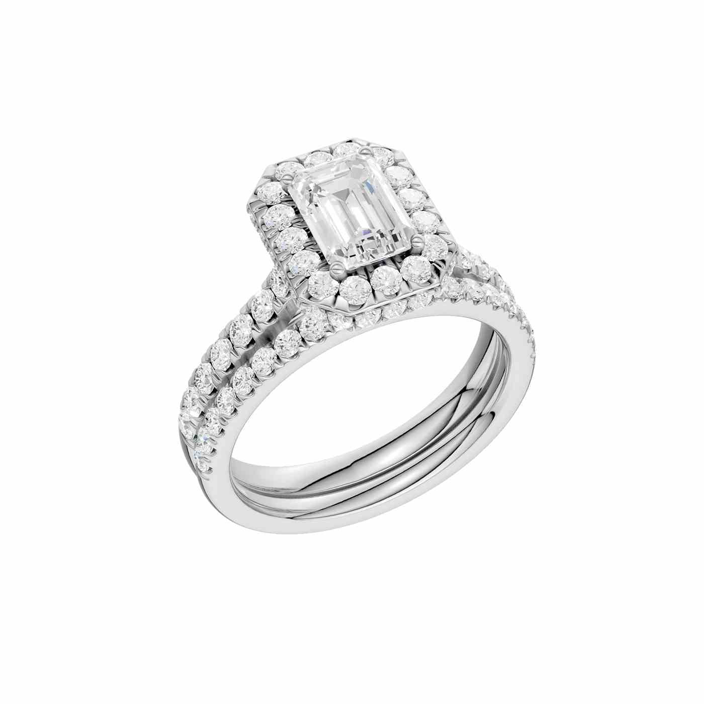 Brilliance Ring | Emerald Cut