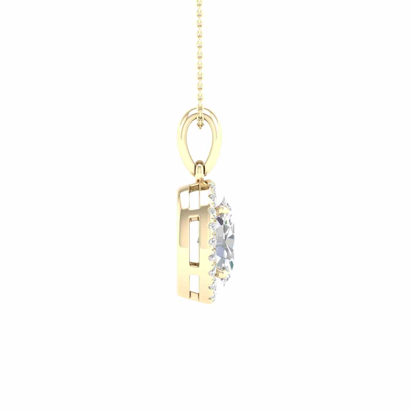 Elysane Pendant | Oval Cut
