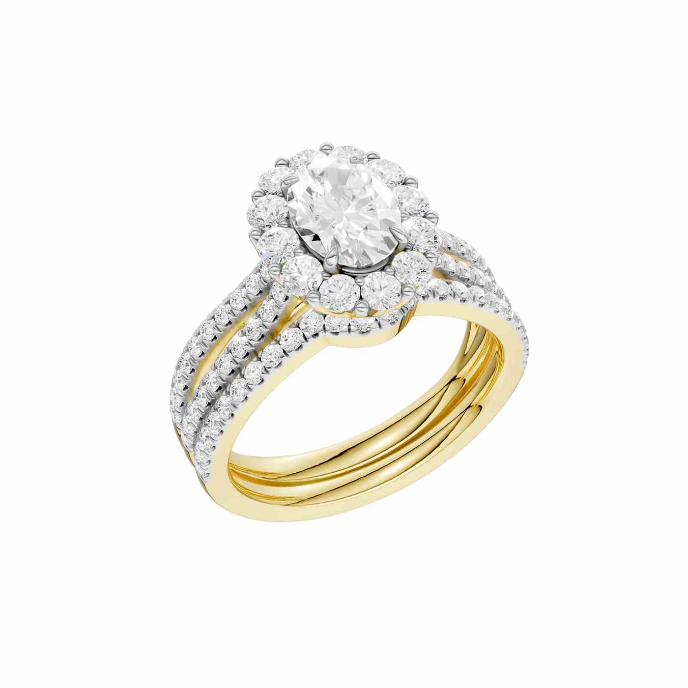 Bellavue Ring | Oval Cut
