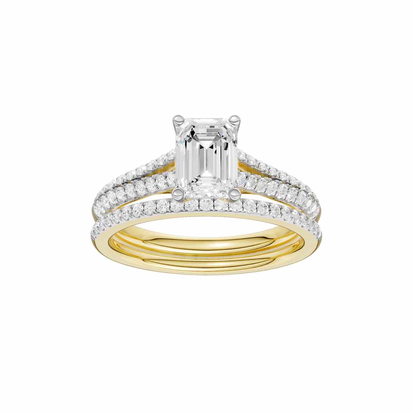 Calista Ring | Emerald Cut