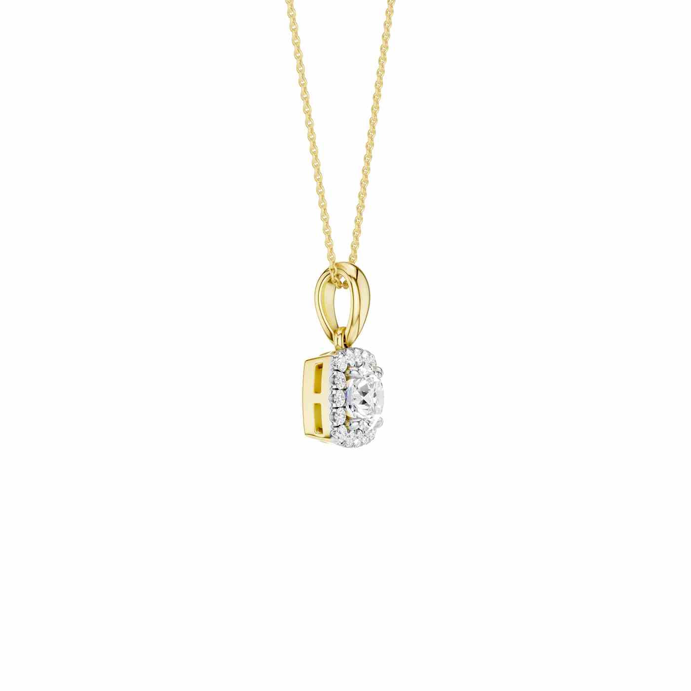 Elysane Pendant | Round Cut