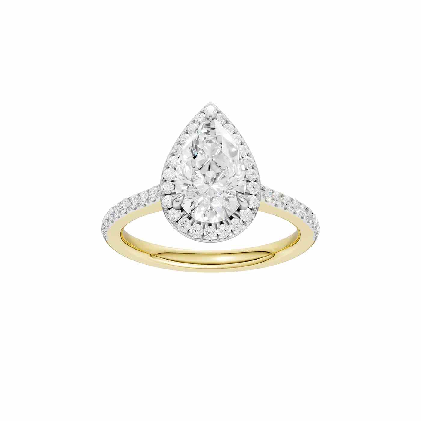 Astarra Ring | Pear Cut