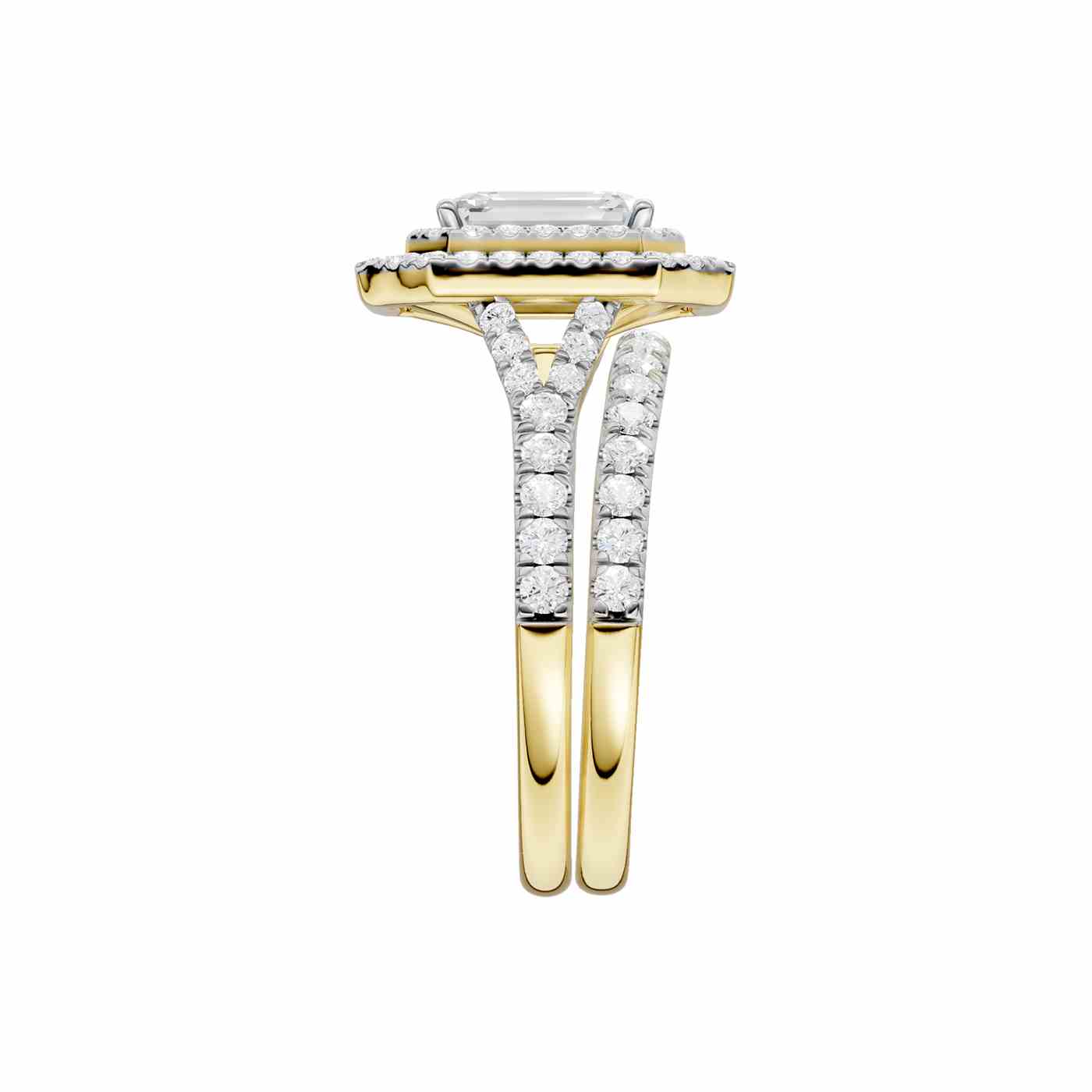 Zerelle Ring | Emerald Cut