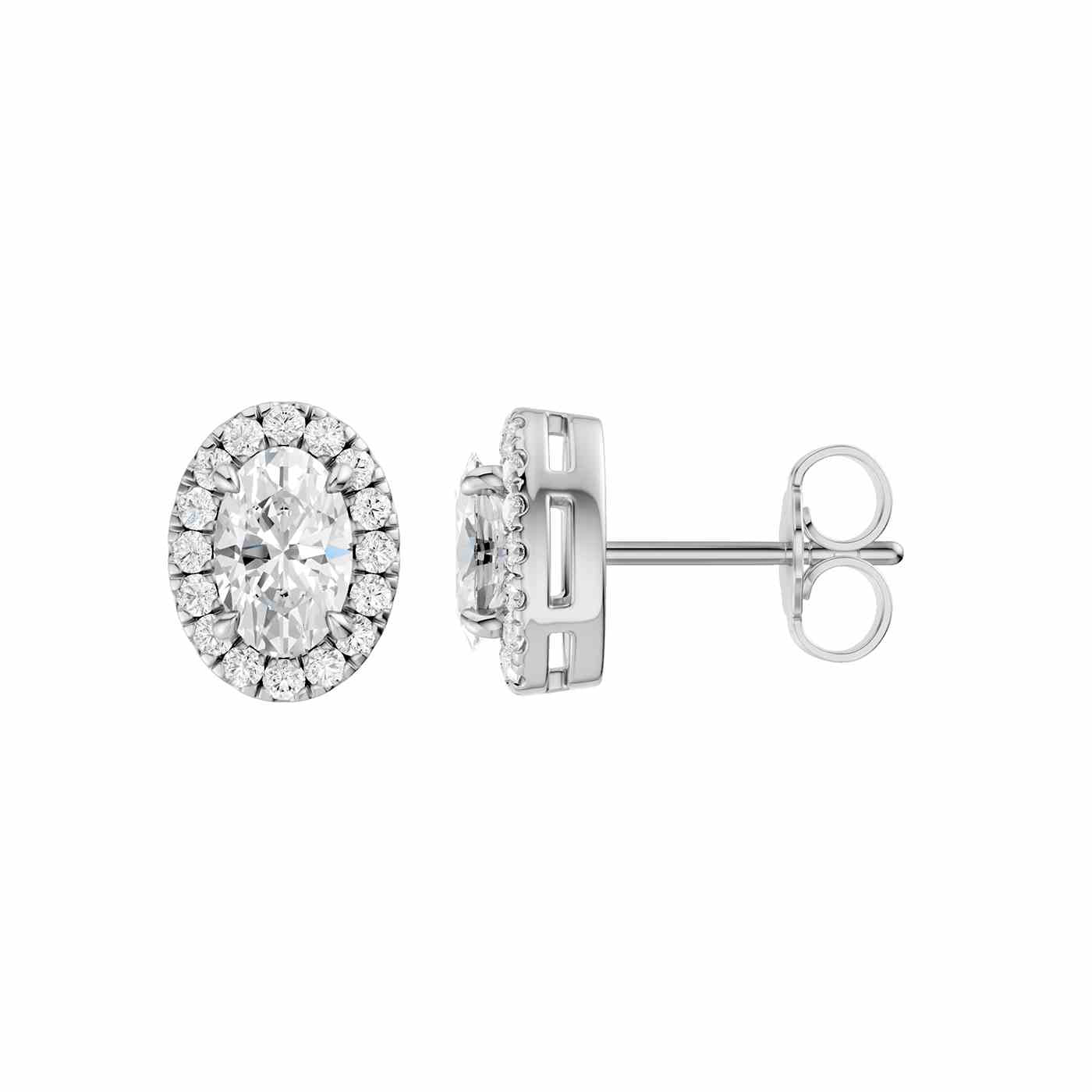 Alurea Earring | Oval Cut