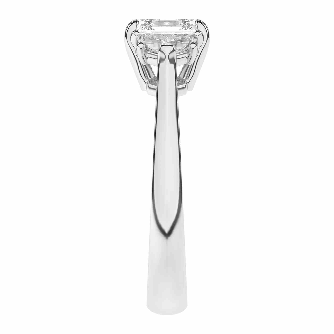 Radiara Ring | Asscher Cut
